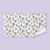 Grappige katten, melk en magie. bad handdoek (Handdoek)