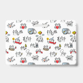 Grappige katten, melk en magie. badge (Achterkant)