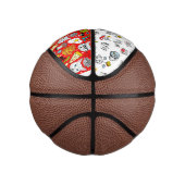 Grappige katten, melk en magie. basketbal (Rechts)