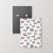 Grappige katten, melk en magie. button (Voorkant / Achterkant)