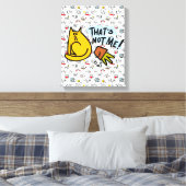 Grappige katten, melk en magie. canvas afdruk (Insitu (Slaapkamer))