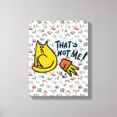 Grappige katten, melk en magie. canvas afdruk (Voorkant)