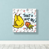 Grappige katten, melk en magie. canvas afdruk (Insitu (Houten vloer))
