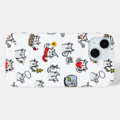 Grappige katten, melk en magie. Case-Mate iPhone case (Achterkant (horizontaal))
