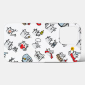 Grappige katten, melk en magie. Case-Mate iPhone case (Achterkant (horizontaal))