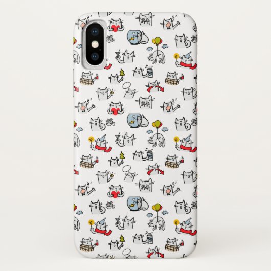 Grappige katten, melk en magie. Case-Mate iPhone case (Achterkant)