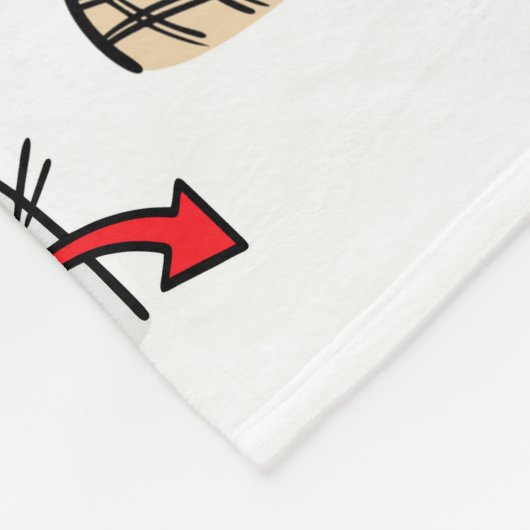 Grappige katten, melk en magie. fleece deken (Hoek)