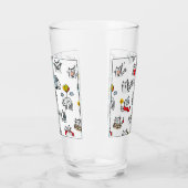 Grappige katten, melk en magie. glas (Links)
