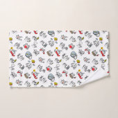 Grappige katten, melk en magie. handdoek (Handdoek)