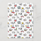 Grappige katten, melk en magie. informatiekaartje (Voorkant)