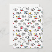 Grappige katten, melk en magie. informatiekaartje (Voorkant / Achterkant)