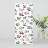 Grappige katten, melk en magie. kaart (Staand voorkant)