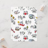 Grappige katten, melk en magie. kaart (Voorkant / Achterkant in situ)