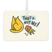 Grappige katten, melk en magie. luchtverfrisser (Achterkant)