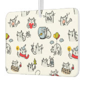 Grappige katten, melk en magie. luchtverfrisser (Links)