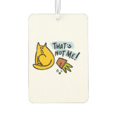 Grappige katten, melk en magie. luchtverfrisser (Achterkant)