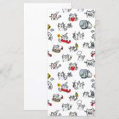 Grappige katten, melk en magie. menu (Voorkant / Achterkant)