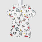 Grappige katten, melk en magie. ornament (voorkant)