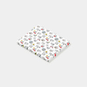 Grappige katten, melk en magie. post-it® notes (Schuin)