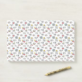 Grappige katten, melk en magie. post-it® notes (Op bureau)