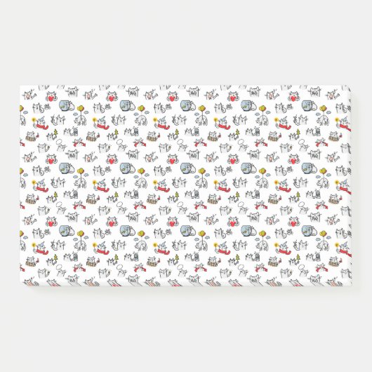 Grappige katten, melk en magie. post-it® notes (Voorkant)