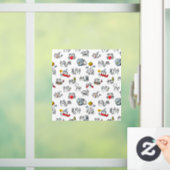 Grappige katten, melk en magie. raamsticker (Huis)