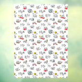Grappige katten, melk en magie. raamsticker (Vel 3)