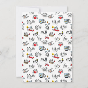 Grappige katten, melk en magie. save the date