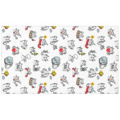 Grappige katten, melk en magie. tafelkleed (Voorkant (Horizontaal))