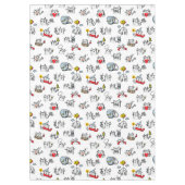 Grappige katten, melk en magie. tafelkleed (Voorkant)