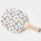 Grappige katten, melk en magie. tafeltennisbatje (Zijkant)
