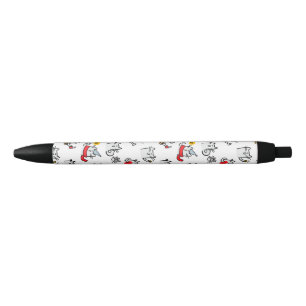 Grappige katten, melk en magie. zwarte inkt pen