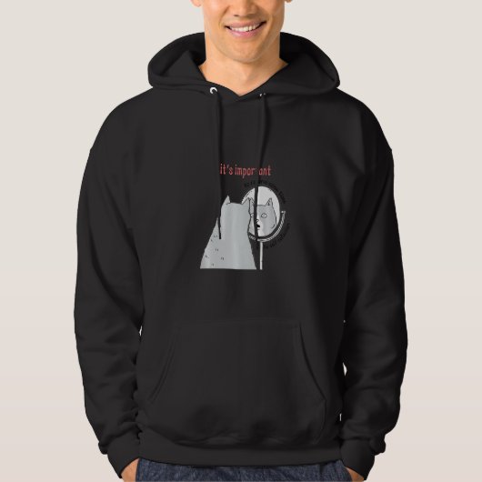 Grappige Katten Meme Chonk Kat Hoodie (Voorkant)