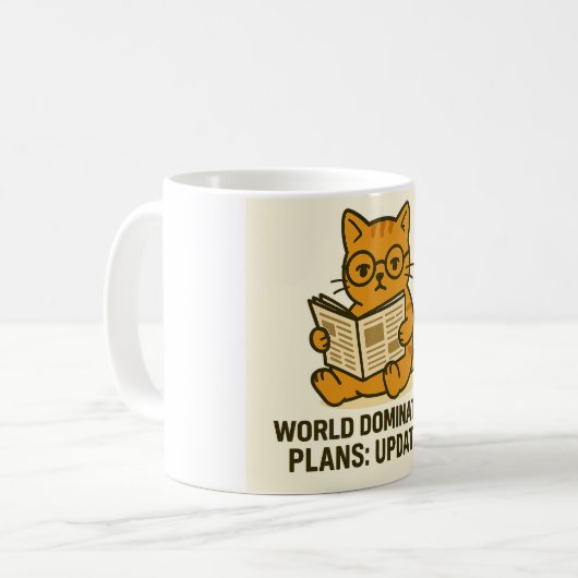 Grappige katten mok (Voorkant links)