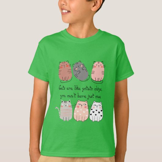 Grappige katten, Mooie katten T-shirt (Voorkant)