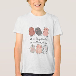 Grappige katten, Mooie katten Tri-Blend Shirt