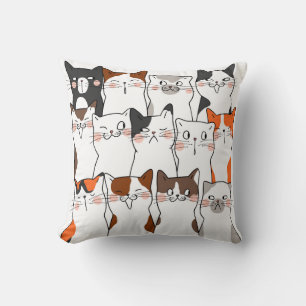 Grappige katten set kussen