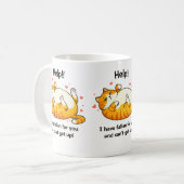 Grappige Katten Valentijnsmok Koffiemok (Voorkant links)