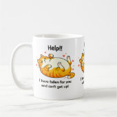 Grappige Katten Valentijnsmok Koffiemok (Links)
