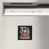 Grappige katten voor iedereen Lelijke Kerst Grappi Magneet (Insitu (Vaatwasser))