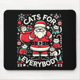 Grappige katten voor iedereen Lelijke Kerst Grappi Muismat