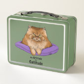 Grappige kattenattitude (Achterkant)