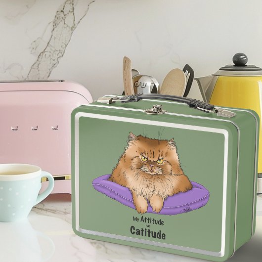 Grappige kattenattitude