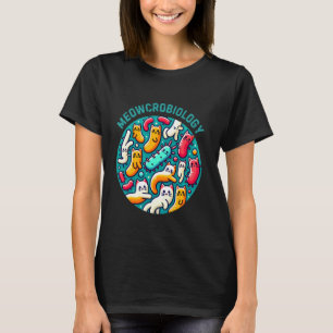 Grappige Kattenbacteriën Meowcrobiology SCI T-shirt