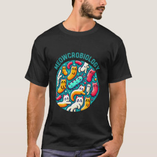 Grappige Kattenbacteriën Meowcrobiology SCI T-shirt