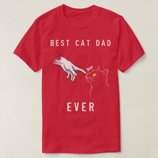 grappige kattenbeste kattevader ooit met mijn kat t-shirt (Design voorkant)