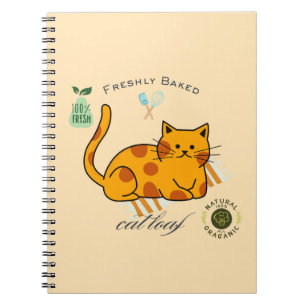 Grappige kattenbrood notitieboek