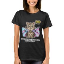 Grappige kattenfluisteraar superkracht tabby cape
