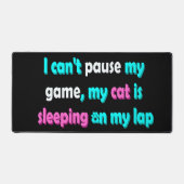 Grappige Kattengaming Bureaumat (Voorkant)