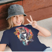 Grappige kattengitaar Ik ben een speler T-shirt